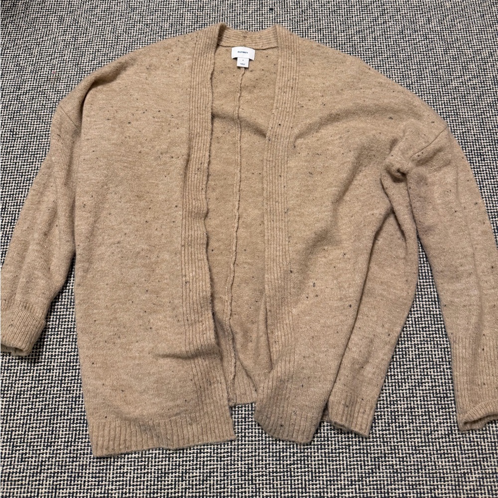 Old Navy Women's Tan Sweater Cardigan